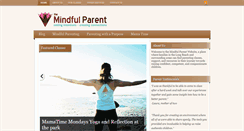 Desktop Screenshot of mindful-parent.com